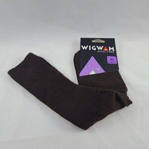 Wigwam Womens Wool Free Brown Socks Medium Size Comfortable
